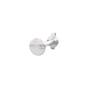 Piercing smykke - PIERCE52 ørestik plade sølv 